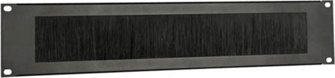 Caymon CAYMON BSB02 Panel maskujący 19” z przepustem szczotkowym, 2 HE