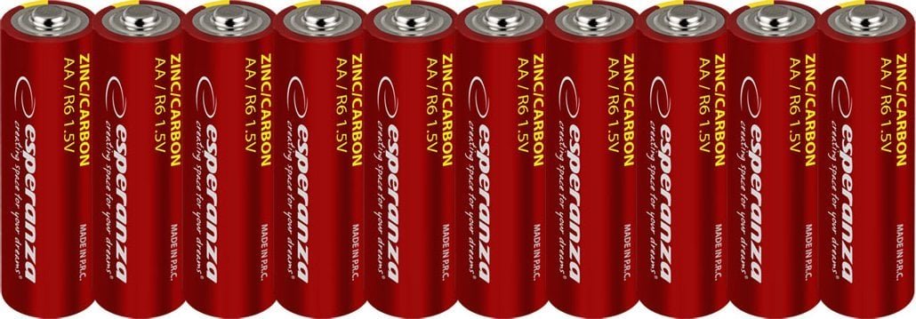 Esperanza EZB201 baterie zn-c aa 10szt