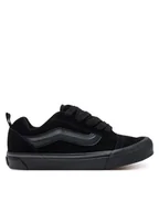 Buty dla dziewczynek - Vans Tenisówki Knu Skool VN000D2TBZJ1 Czarny - miniaturka - grafika 1