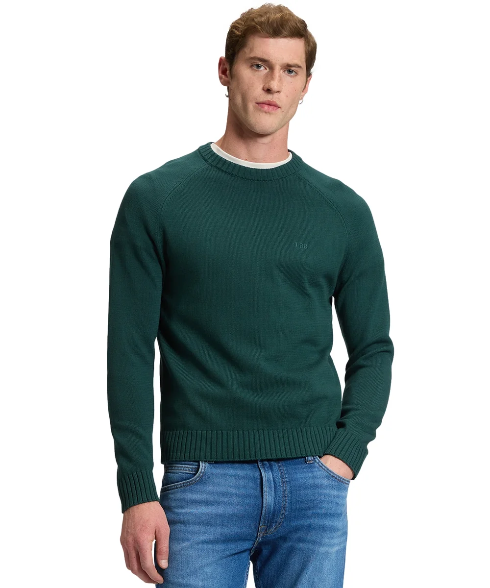 Sweter Lee RAGLAN SWEATER 112386281 Ponderosa Pine XXL