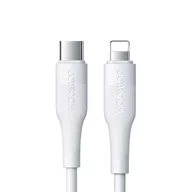 Kable USB - Joyroom kabel do szybkiego ładowania USB - Lightning Power Delivery 2,4 A 20 W 1,2 m biały (S-1224M3) - miniaturka - grafika 1