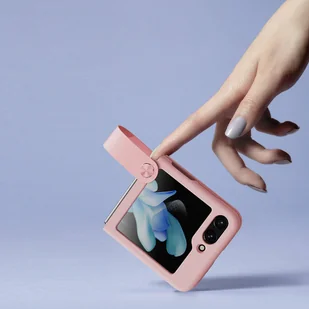 Etui z zawieszką i podstawką Nillkin Flex Flip do Samsung Galaxy Z Flip 5 - czarne - Etui i futerały do telefonów - miniaturka - grafika 8