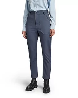 Spodnie damskie - G-STAR RAW Damskie spodnie 3D Fatigue Boyfriend, Niebieski (Fantem Blue C962-863), 28W (Regularny) - grafika 1