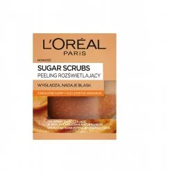 L'Oreal Paris Sugar Scrubs peeling rozświetlający 3 cukry + olej z pestek winogron 50ml 53999-uniw - Peelingi do ciała - miniaturka - grafika 1