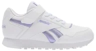 Koszulki i topy damskie - Reebok Dziewczęce Glide Elastic & Top Strap Sneaker, Ftwrwhite Metalicpurple Digitalgleam, 34 EU - miniaturka - grafika 1