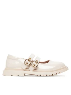 Mayoral Półbuty 46556 Écru - Buty dla dziewczynek - miniaturka - grafika 1