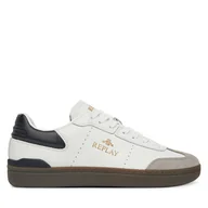 Sneakersy męskie - Sneakersy REPLAY GMSD7 .000.C0002L Biały - miniaturka - grafika 1