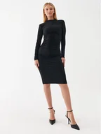 Sukienki - Silvian Heach Sukienka koktajlowa GPA23186VE Czarny Regular Fit - miniaturka - grafika 1