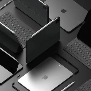 Ringke Frame Shield etui samoprzylepna ochronna ramka na boki iPad Pro 11'' 2020 / iPad Pro 11'' 2018 srebrny (Apple Pencil Friendly) (ACFS0002) - Etui i futerały do telefonów - miniaturka - grafika 8