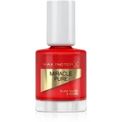 Lakiery do paznokci - Miracle Pure lakier do paznokci 305 Scarlet Poppy 12ml - miniaturka - grafika 1