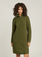 Sukienki - G-Star Sukienka dzianinowa w kolorze khaki - miniaturka - grafika 1