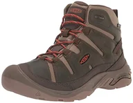 Buty trekkingowe męskie - KEEN Męskie buty trekkingowe Circadia Mid, Ciemna oliwkowa glina garncarska, 42.5 EU - miniaturka - grafika 1