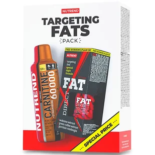 Nutrend FatDirect 60caps + Carnitine 60000 500ml - Spalacze tłuszczu - miniaturka - grafika 1