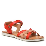 Sandały damskie - Kickers Sandały Betty 694793-30 D Orange - miniaturka - grafika 1