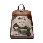Plecaki - Plecak ANEKKE - 35605-018  Brązowy - Anekke - miniaturka - grafika 1