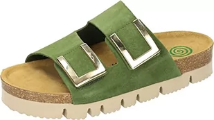 Dr. Brinkmann Damskie kapcie płaskie 700474-07, zielony, 38 EU - Kapcie damskie - miniaturka - grafika 1