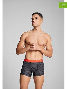 Puma Bokserki (2 pary) w kolorze antracytowo-czarnym - Majtki męskie - miniaturka - grafika 1