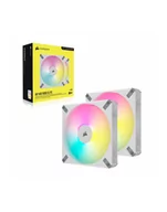 Chłodzenie procesora - Corsair iCUE AF140 RGB ELITE 140 mm PWM, case fan (Kolor: BIAŁY, 2-pack, incl. controller) - miniaturka - grafika 1