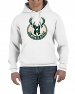 Bluzy męskie - Bluza Z Kapturem Mlwaukee Bucks Nba Xxl 0479 - miniaturka - grafika 1