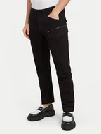 Spodnie męskie - G-Star Raw Spodnie materiałowe Zip Cargo 3D D25665-D846 Czarny Tapered Fit - miniaturka - grafika 1