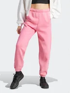 Spodnie sportowe damskie - adidas Spodnie dresowe ALL SZN Fleece Washed IK4257 Różowy Loose Fit - miniaturka - grafika 1