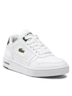 Buty dla chłopców - Lacoste Sneakersy T-Clip 0121 1 Suc 7-42SUC00041R5 Biały - grafika 1