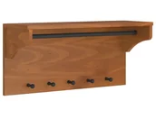 Wieszaki i stojaki - Wieszak do przedpokoju drewno akacjowe M7-H64 - miniaturka - grafika 1