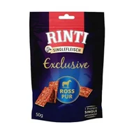 Przysmaki dla psów - RINTI Singlefleisch Exclusive Snack Pur 2 x 50 g Rumak - miniaturka - grafika 1