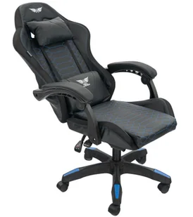 Fotel gamingowy Artnico Geso 1.0 czarno-niebieski - Fotele gamingowe - miniaturka - grafika 9