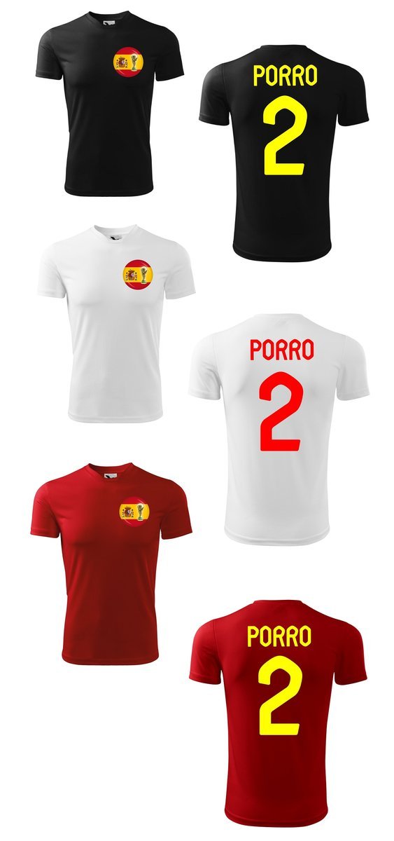 Treningowa Koszulka SPAIN Pedro PORRO 2 jr