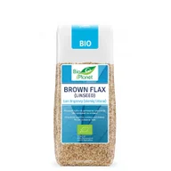 Zdrowa żywność - Bio Planet Len brązowy (siemię lniane) 200 g Bio - miniaturka - grafika 1