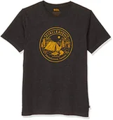 Koszulki męskie - FJÄLLRÄVEN FJALLRAVEN Męski T-shirt Lägerplats M podkoszulek szary kamienny szary XXL 81950 - miniaturka - grafika 1