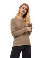 Swetry damskie - Desires Damski sweter z okrągłym dekoltem Jea, kostka, L - miniaturka - grafika 1