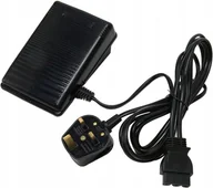 Akcesoria i części do maszyn do szycia - Pedał nożny do maszyny do szycia regulator obrotów zamiennik wtyczka 2,7cm - miniaturka - grafika 1