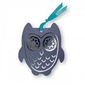 Magnesy - Zakładki do Książek, Sowy - Sowa Niebieskoszara - miniaturka - grafika 1