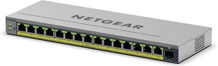 NETGEAR 16PT GB PLUS Switch W/ POE+ GS116EP GS116EP-100EUS - Switche - miniaturka - grafika 1