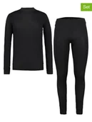 Kalesony - rukka 2-częściowy zestaw bielizny funkcyjnej "Tiirola" w kolorze czarnym - miniaturka - grafika 1