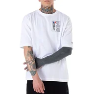 Koszulki męskie - Koszulka Champion T-shape Classic Print Cotton 218640-WW001 - biała - miniaturka - grafika 1