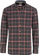 Koszule męskie - camel active Męska koszula 409110/8S10, grafitowo-szara, M - miniaturka - grafika 1