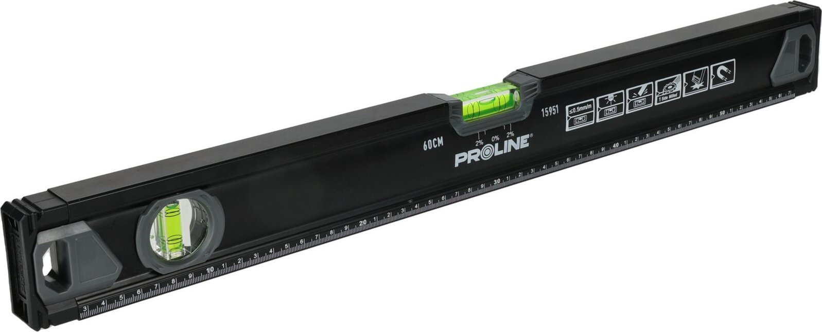 Pro-Line POZIOMNICA PREM.2LIB.FREZ,0.5MM/1M,MAG.2%, 200CM