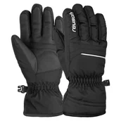Rękawice narciarskie - Rękawice narciarskie dziecięce Reusch Alan Junior 7701 czarny - miniaturka - grafika 1