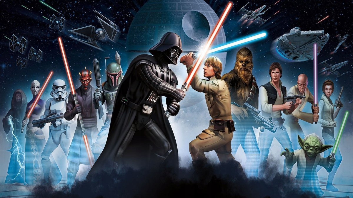 PUZZLE Star Wars Gwiezdne Wojny Bohaterowie + IMIĘ Pudełko 120 el.