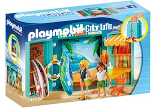 Playmobil Play Box Sklep surfingowy 5641 - Klocki - miniaturka - grafika 1