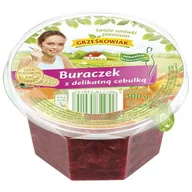 Szybkie dania obiadowe - Grześkowiak Surówka Buraczek Z Delikatną Cebulką 300 G - miniaturka - grafika 1