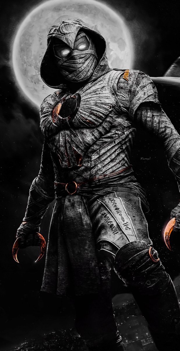 PODKŁADKA POD MYSZ Z Nadrukiem 22x18 cm Moon Knight Marvel Tekst Prezent