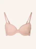 Biustonosze - Calvin Klein T-Shirt Bh Sheer Marquisette rosa - miniaturka - grafika 1