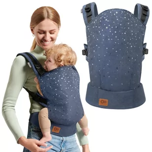 Kinderkraft Nosidełko Nino Confetti Denim - Nosidełka dla dzieci - miniaturka - grafika 1
