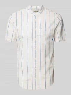 Koszule męskie - Koszula casualowa o kroju slim fit ze stójką - grafika 1