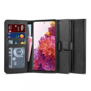 Tech-Protect Etui Portfel Wallet "2" do Samsung Galaxy S20 Fe Czarny - Etui i futerały do telefonów - miniaturka - grafika 6