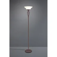 Lampy stojące - Trio LEUCHTEN Lampa stojąca Rustica z włącznikiem nożnym, rdza - miniaturka - grafika 1